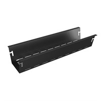 Axessline Outlet Tray - Montagedike för ellist, L670xB220 mm, svart